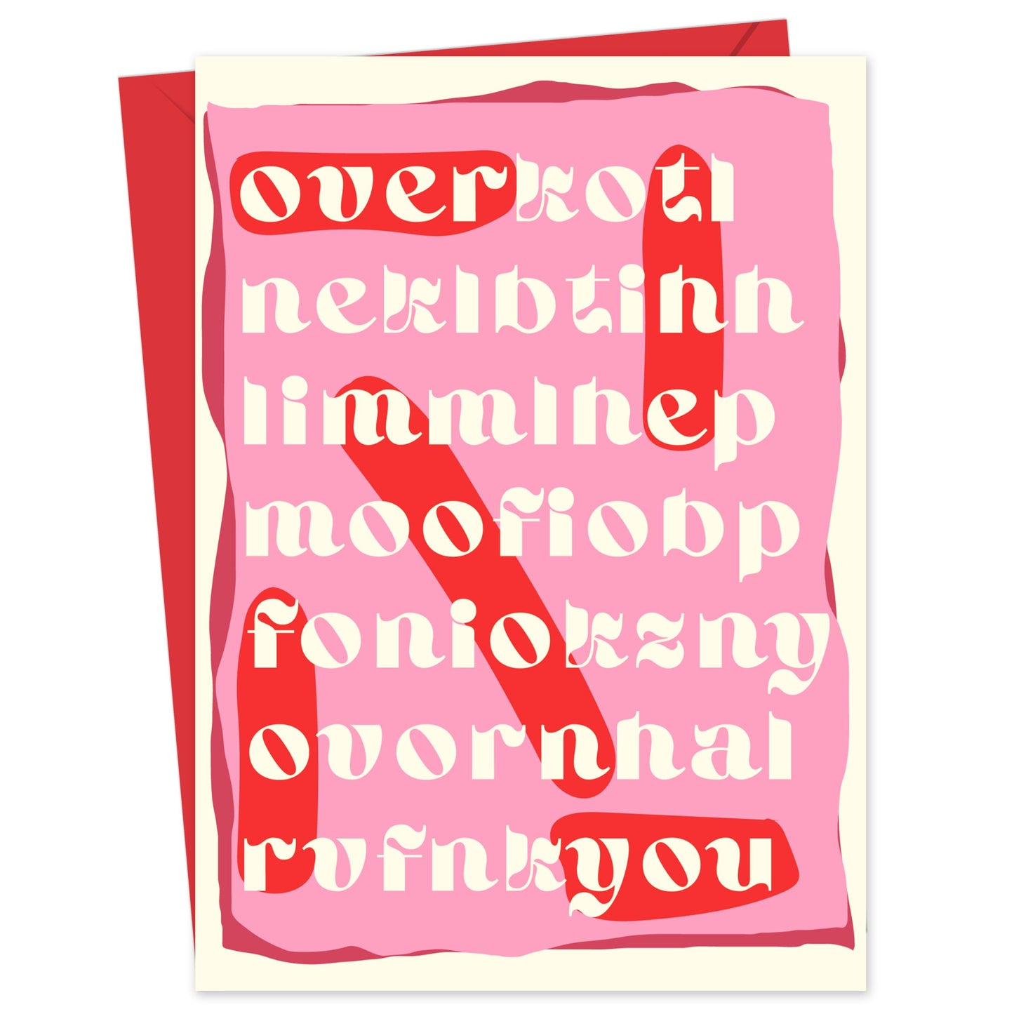Anniversary Card for Him/Her – "Over the Moon for You" – Eco-Friendly 18x13 cm – Valentines Card for him, Valentines Card Wife, her, Husband, or Fiancé – Premium 350 GSM – Made in the UK