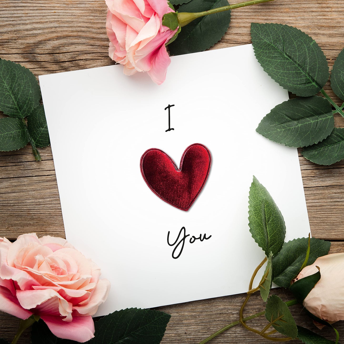 Giftinghouse 3d Valentines Card with Luxury Wax Seal and Envelope - Valentine's Day Cards for husband, wife, him, girlfriend, boyfriend - Anniversary card I love you - Eco-friendly
