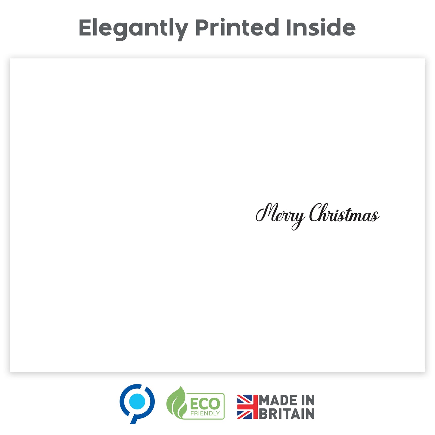 Giftinghouse Christmas Cards Multipack of 24 – Cute Highland Cow Xmas Cards 2025 – Festive Winter & Farm Animal Designs – 15 x 10 cm – Festive Greeting Cards for Family, Kids & Friends – Made in UK