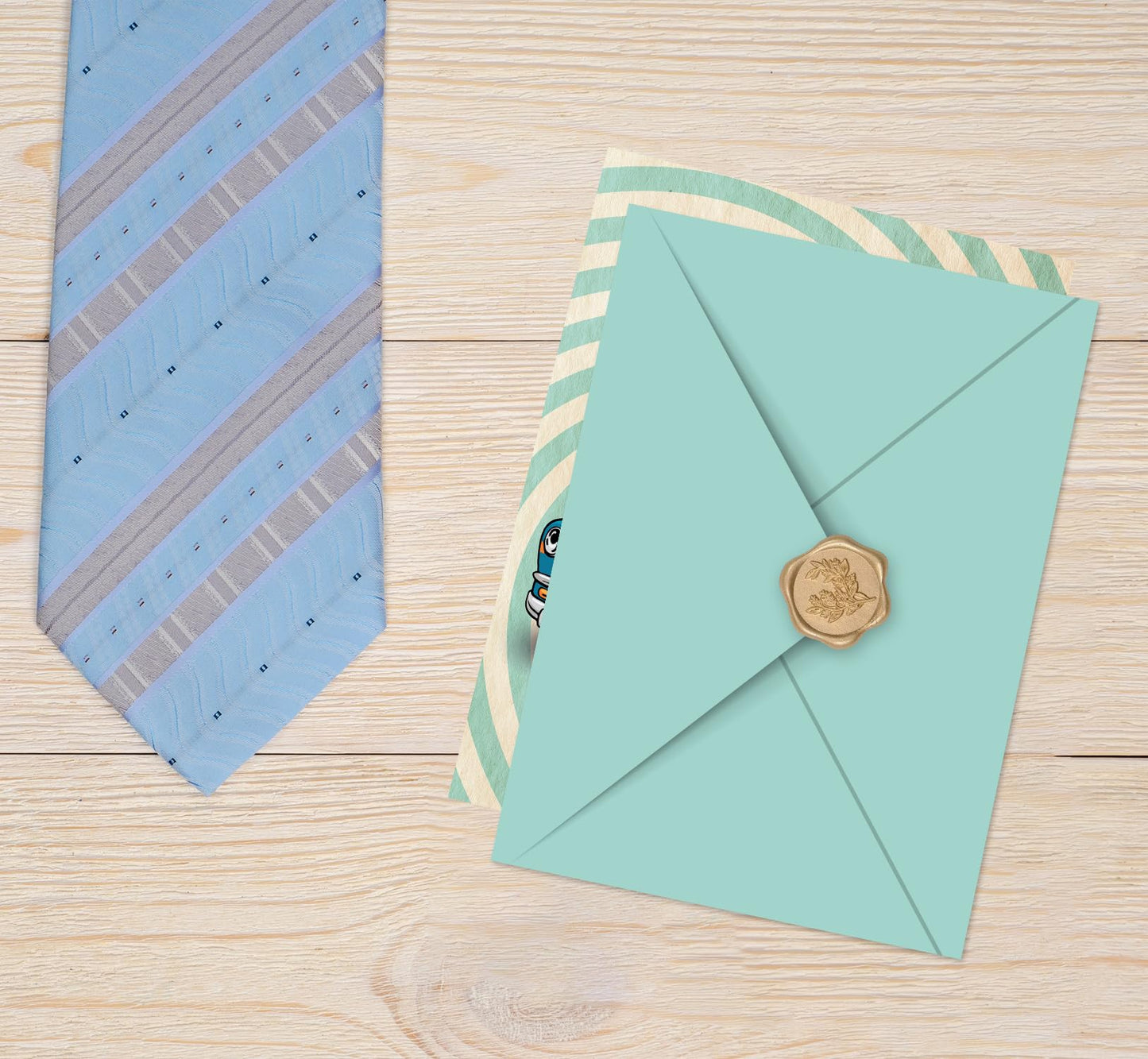Giftinghouse Father's Day Card with Keyring and Luxury Wax Seal, Happy Fathers Day Card From Son, Daughter - Gift For Dad You're A Classic, Greeting Card from Kids - Made in UK