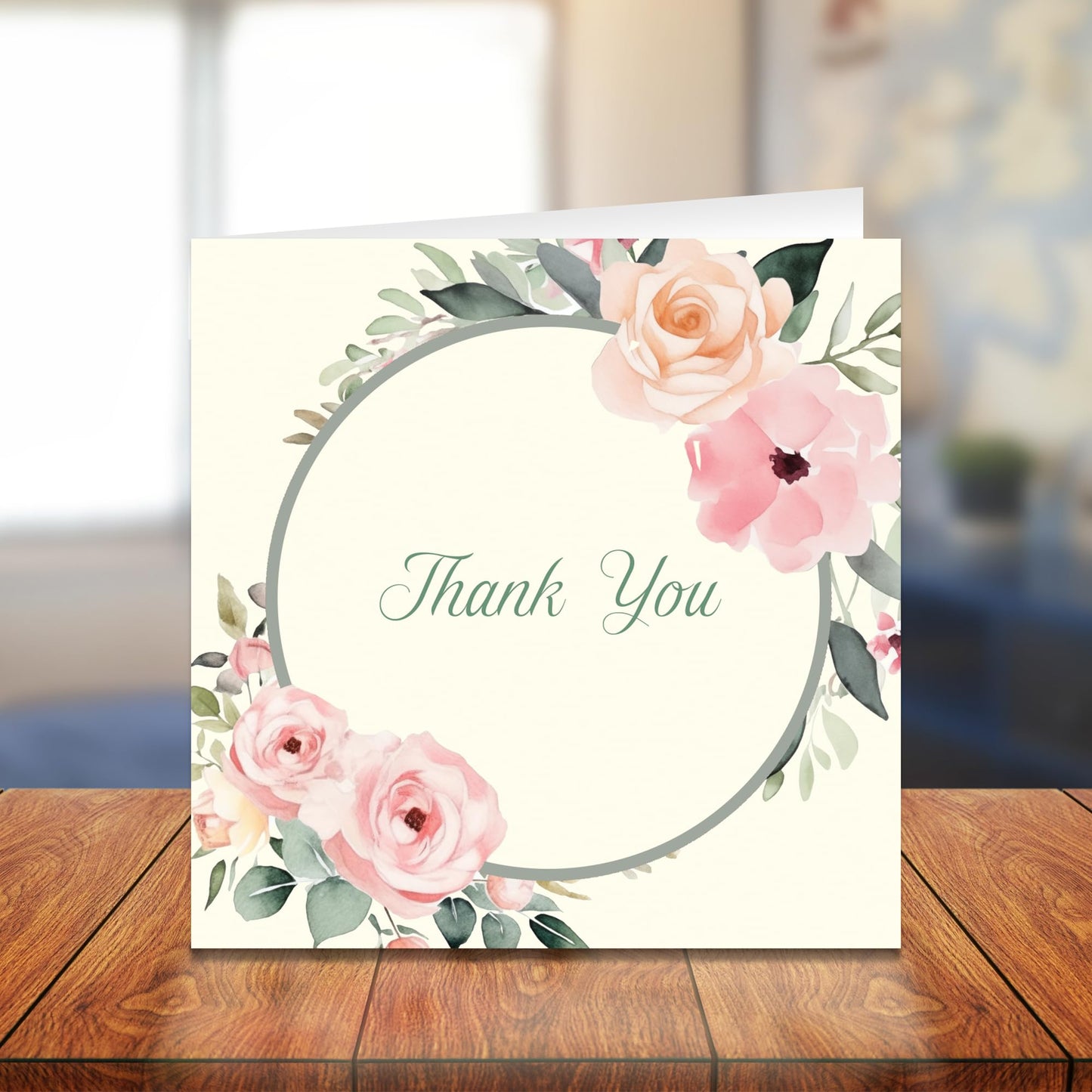 Giftinghouse Thank You Cards Multipack with Envelopes - Pack of 12/24/48 Floral Thank You Greeting Cards For Wedding, Teachers, Kids - Eco-friendly - MADE IN UK.