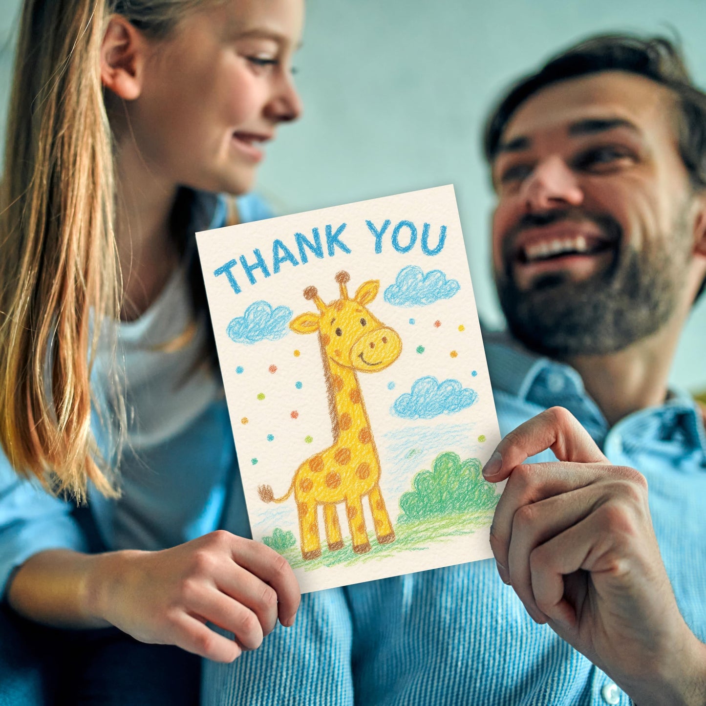 12 Thank You Teacher Cards Multipack – Cute Animal Designs – Kids Thank You Cards for Teachers, Weddings & More – Eco-Friendly – Made in UK