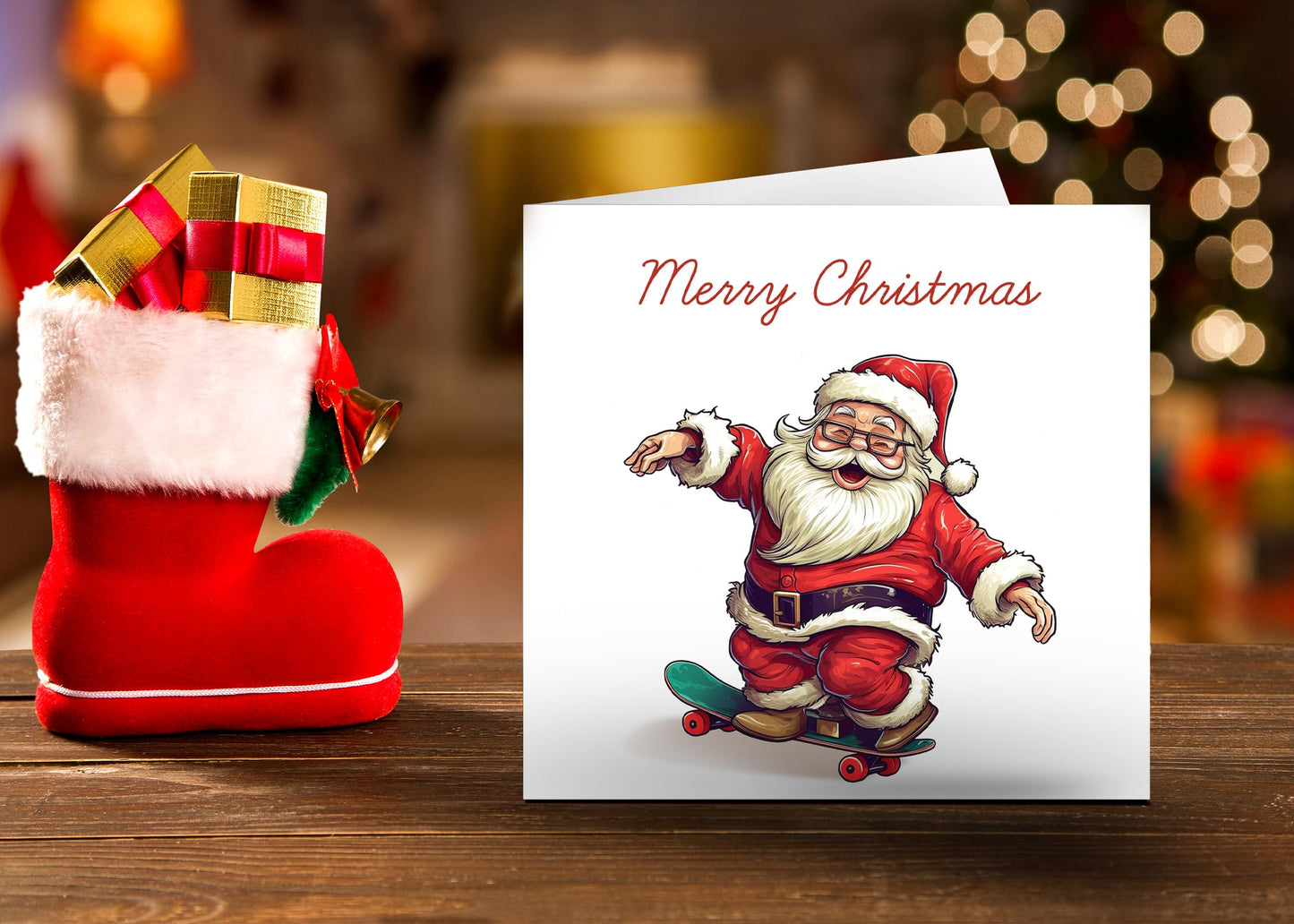 Giftinghouse Christmas Cards 2023 Pack of 12/24/48 | Multipack Xmas Funny Santa Cards for Family, Friends, Granddaughter and Childrens | Eco-friendly seasonal Greeting cards for sale.