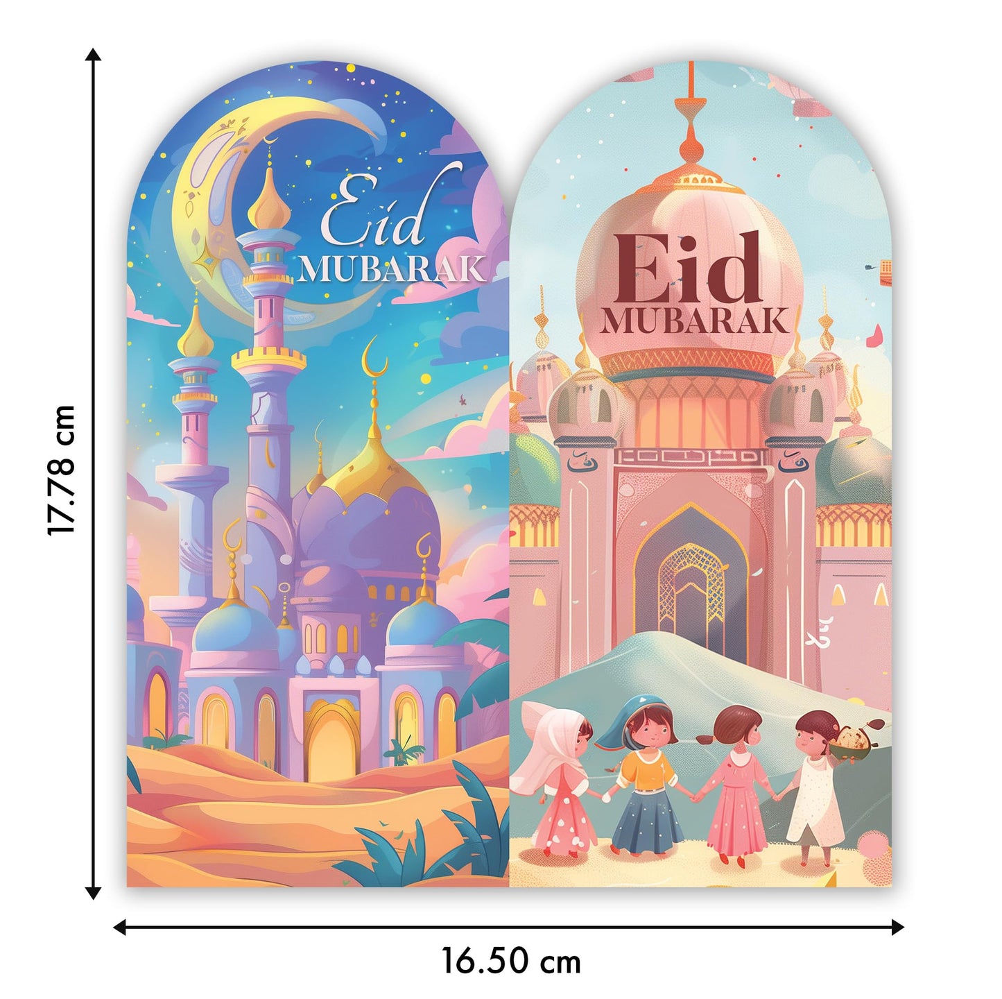 Giftinghouse Eid Money Envelopes 6/12/18 Pack - Eid Mubarak Cards – Happy Eid Mubarak Money Envelopes Featuring 6 Unique Designs, Perfect Eid Money Wallets for Kids, Eid Cards Multipack
