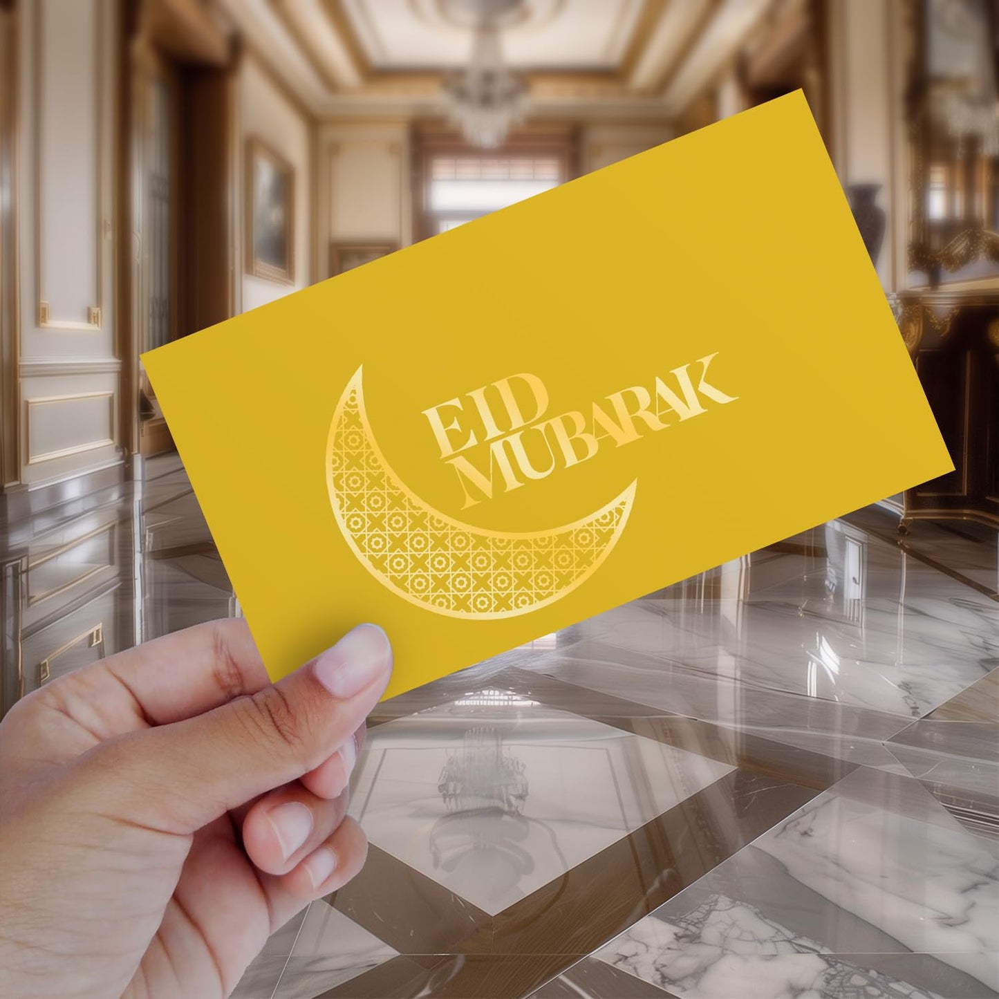 Giftinghouse Eid Money Envelopes 6/12/18 Pack - Gold Foil Eid Mubarak Cards, Happy Eid Mubarak Money Envelopes Featuring 6 Unique Designs, Eid Money Wallets for Kids, Eid Cards (18 ENVELOPES)