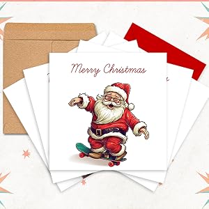 Merry Christmas Card – Eco-friendly seasonal Greeting cards
