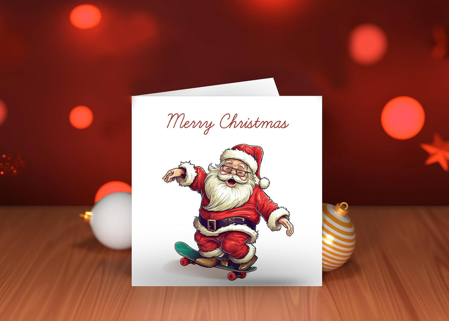Merry Christmas Card – Eco-friendly seasonal Greeting cards