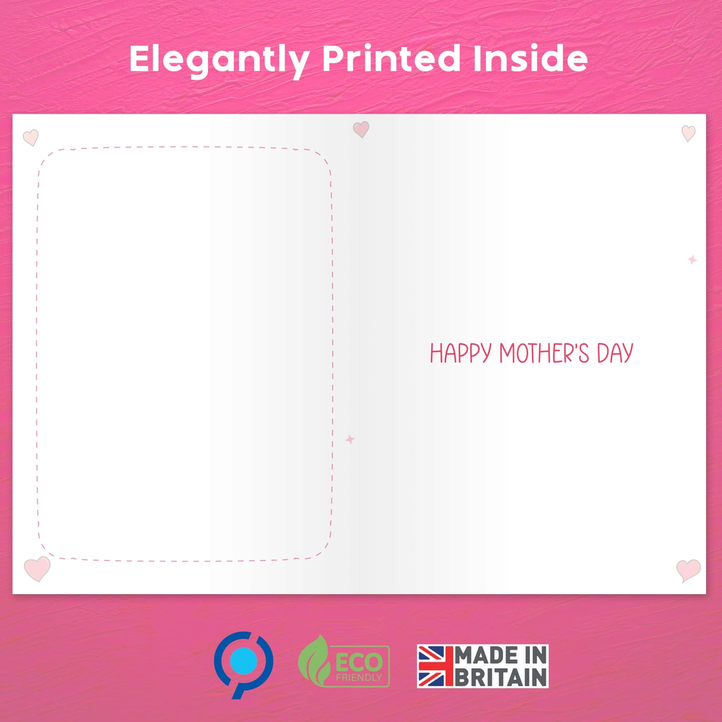 Funny Mothers Day Card for Mum | Personalised Scratch Card to Reveal Your Surprise Gift | Happy Mothers Day Card Funny from Daughter or Son | 18x13 cm | Embossed Seal & Envelope | Made in the UK