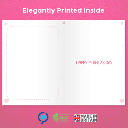 Funny Mothers Day Card for Mum | Personalised Scratch Card to Reveal Your Surprise Gift | Happy Mothers Day Card Funny from Daughter or Son | 18x13 cm | Embossed Seal & Envelope | Made in the UK
