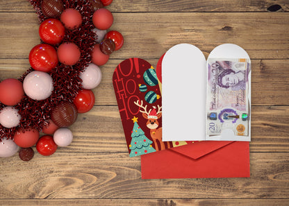 Giftinghouse Christmas Money Wallet and Envelopes for Cash Gifts 4/12/24 pcs – Xmas Greeting Cards Multipack - Eco-Friendly for Family, Friends and Kids - Cute Santa Designs.