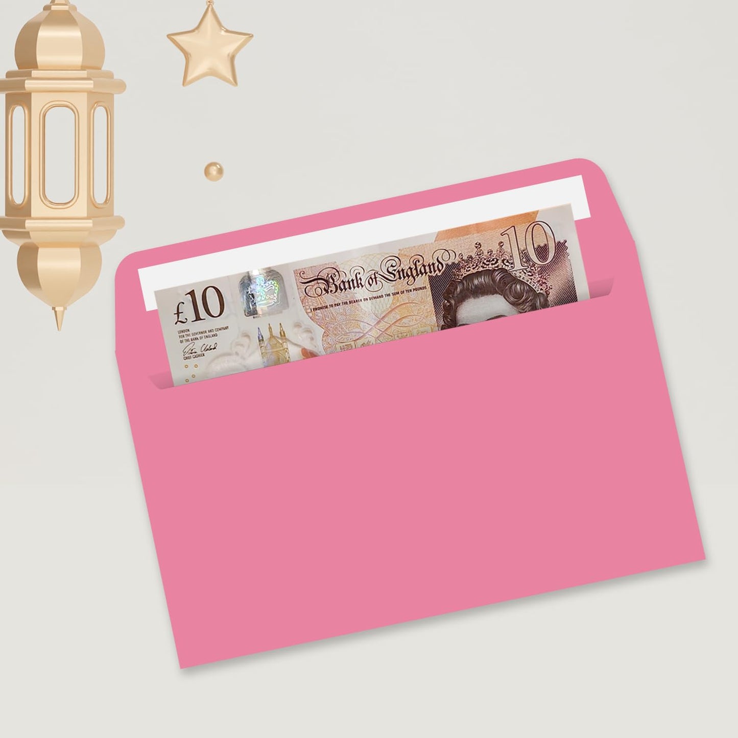 Giftinghouse Eid Cards Multipack with Money Envelopes Pack of 12 - Gold Foil Eid Mubarak Cards, Happy Eid Mubarak Money Envelopes Featuring 6 Unique Designs, Eid Money Wallets for Kids