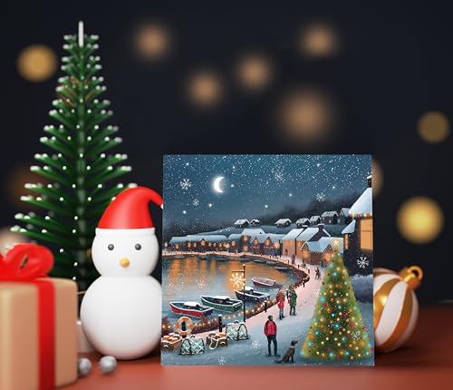 Giftinghouse Charity Christmas Cards 2024 Pack of 24 | Multipack Xmas Cards for Family, Friends with Red envelopes (24 Pack) MADE IN UK