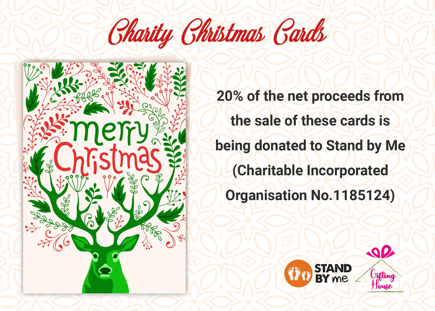 Charity Christmas Cards 2024 - Xmas Cards Pack of 24/48 Vintage Christmas Cards - Christmas Cards Multipack for family members and friends - MADE IN UK (24 CARDS)