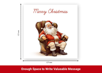 Giftinghouse Christmas Cards 2023 Pack of 12/24/48 | Multipack Xmas Funny Santa Cards for Family, Friends, Granddaughter and Childrens | Eco-friendly seasonal Greeting cards for sale.