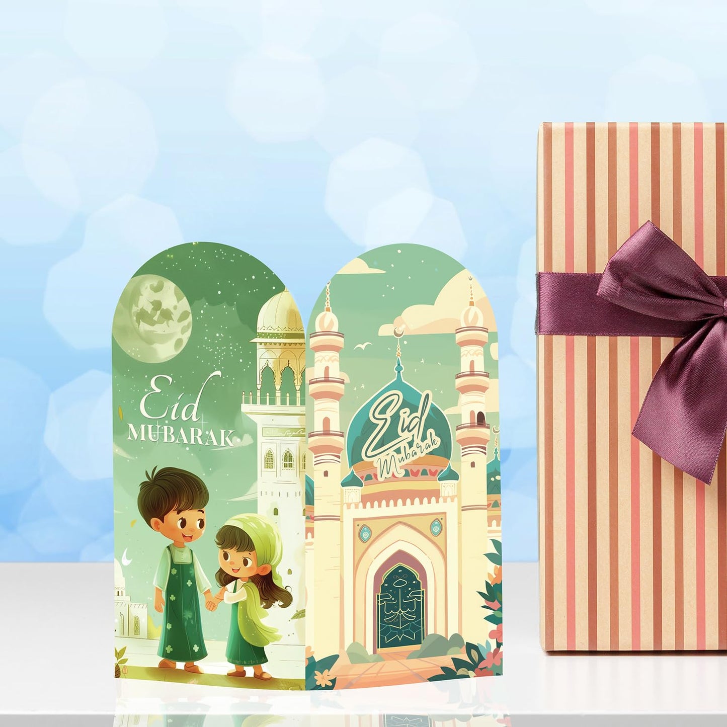 Giftinghouse Eid Money Envelopes 6/12/18 Pack - Eid Mubarak Cards – Happy Eid Mubarak Money Envelopes Featuring 6 Unique Designs, Perfect Eid Money Wallets for Kids, Eid Cards Multipack