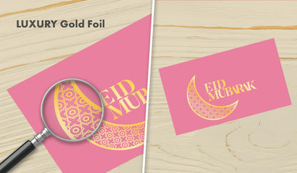 Giftinghouse Eid Money Envelopes 6/12/18 Pack - Gold Foil Eid Mubarak Cards, Happy Eid Mubarak Money Envelopes Featuring 6 Unique Designs, Eid Money Wallets for Kids, Eid Cards (18 ENVELOPES)