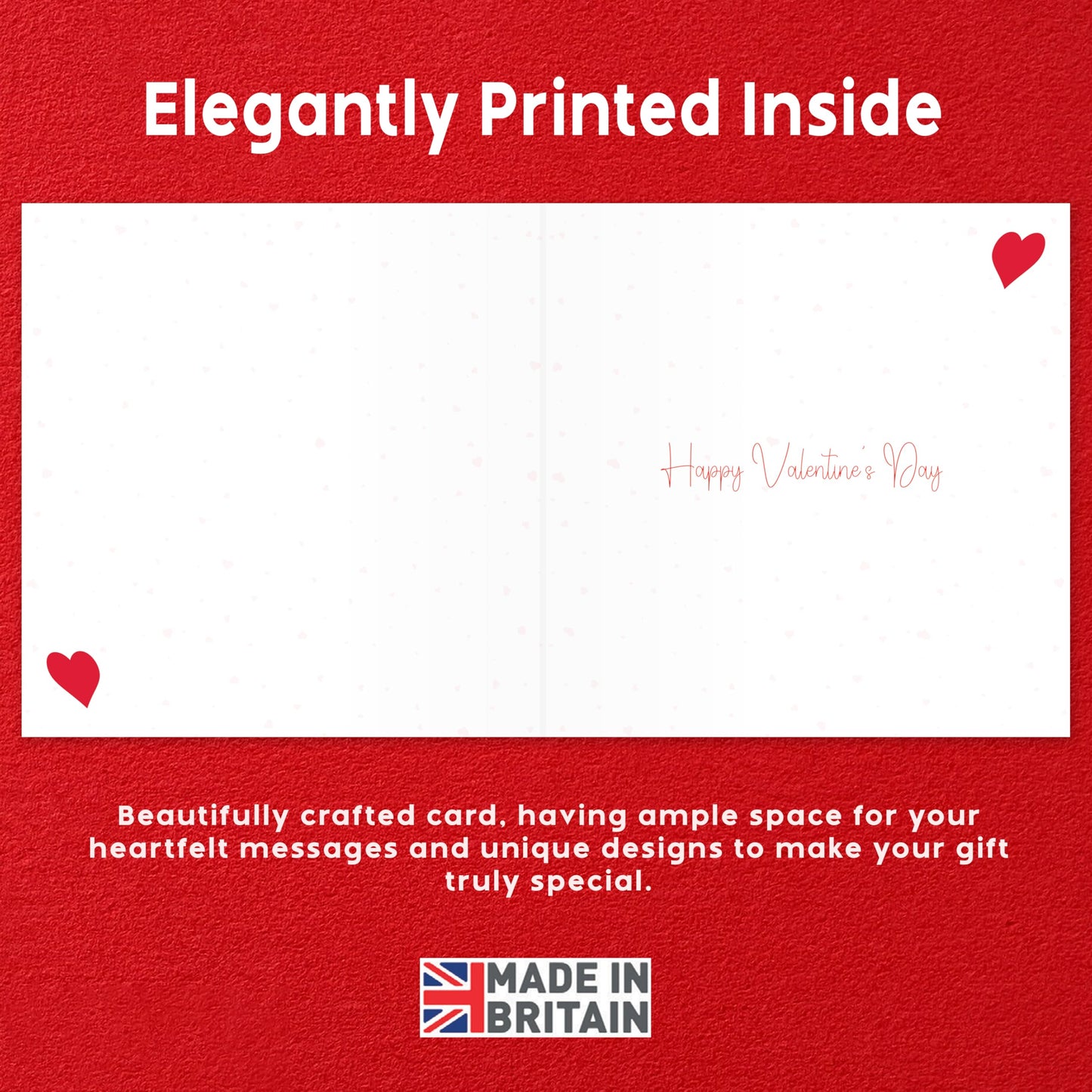 Funny Valentines Day Card – "Sometimes I Wonder How You Handle Me" – Eco-Friendly 150x150mm – Valentines Card for him, Valentines Card Wife, her, Husband, or Fiancé – Premium 350 GSM – Made in the UK