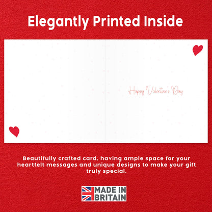 Funny Valentines Day Card – "Sometimes I Wonder How You Handle Me" – Eco-Friendly 150x150mm – Valentines Card for him, Valentines Card Wife, her, Husband, or Fiancé – Premium 350 GSM – Made in the UK
